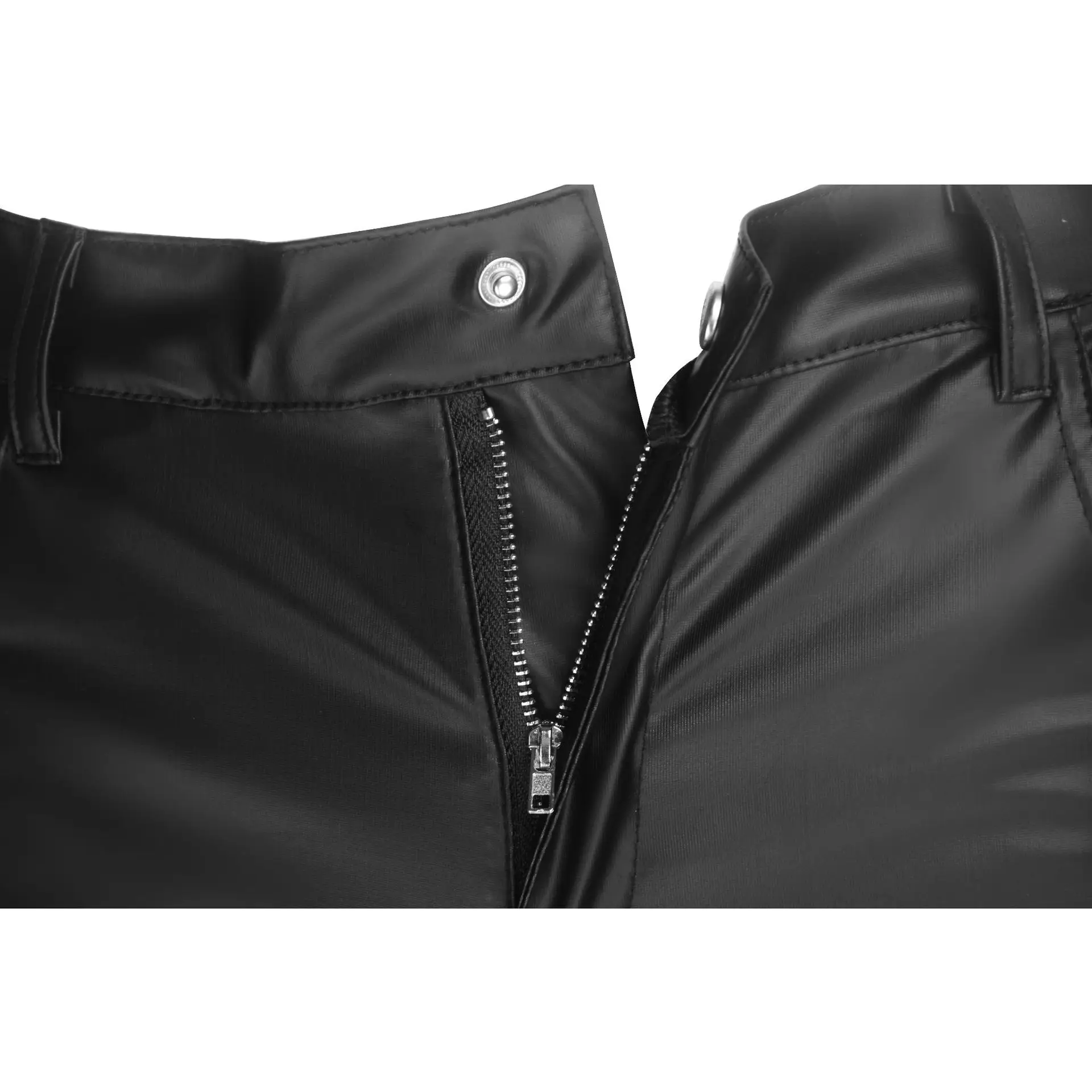 Мужские кожаные брюки мужские модные повседневные брюки мужские Slim Fit PU кожаные локомотивные брюки панк-рок сценическая одежда 2018 новая