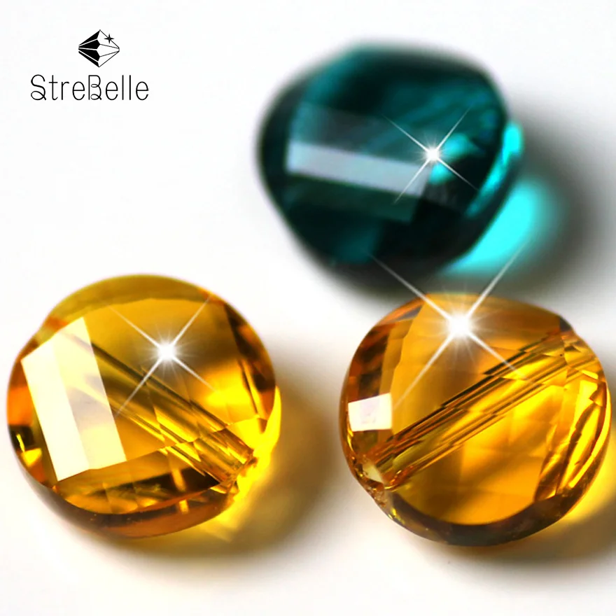 StreBelle AAA24 стеклянные бусины для ювелирных изделий 8 мм 100 шт. оптовая продажа|beads