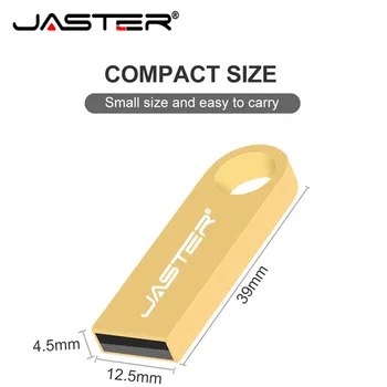 

JASTER Waterproof USB Flash Drive 32gb Usb Sticks Pen Drive 4gb 8gb 16gb 64gb mini Pendrive Memory Stick Customize Logo