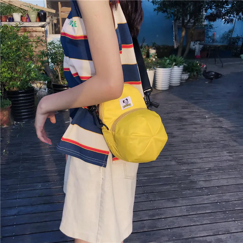 Menghuo New Hot Model Hat Shape Women Nylon Crossbody Bag Cute Handbags Shoulder Bags Creative Lady Messenger Cross body BagsIMG_2431