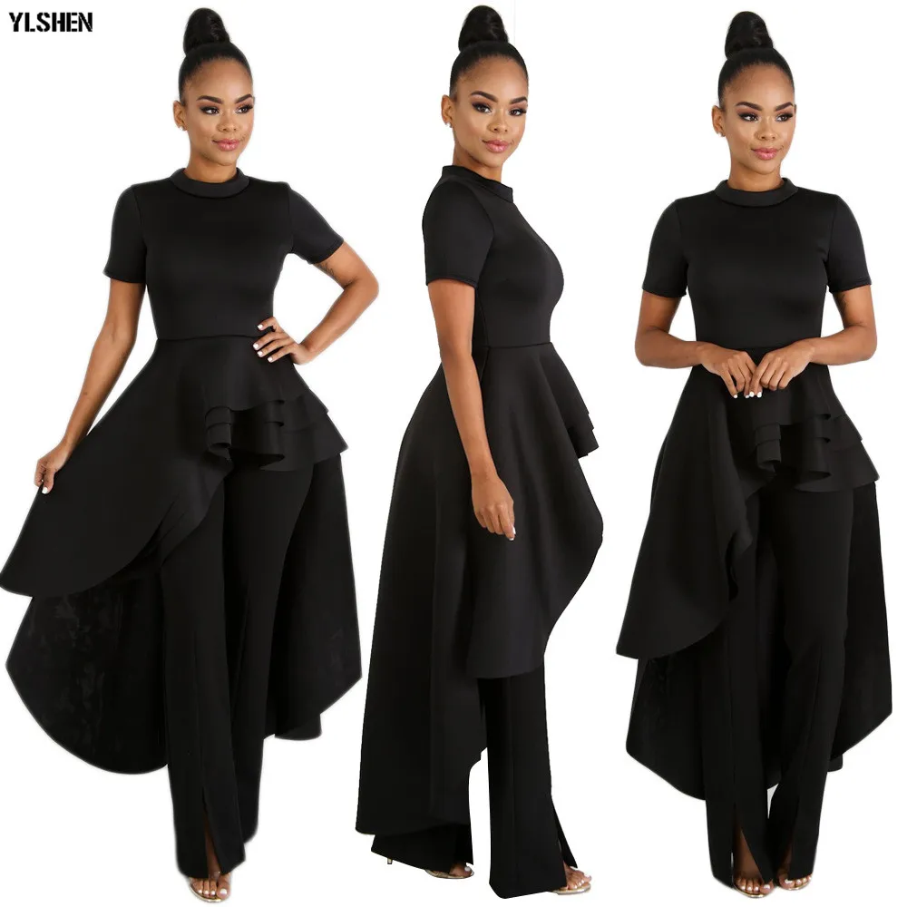 Африканские платья для женщин Дашики юбка «Ласточкин хвост» модная Африканская одежда супер размер Сексуальная африканская одежда элегантное Африканское платье - Цвет: Black