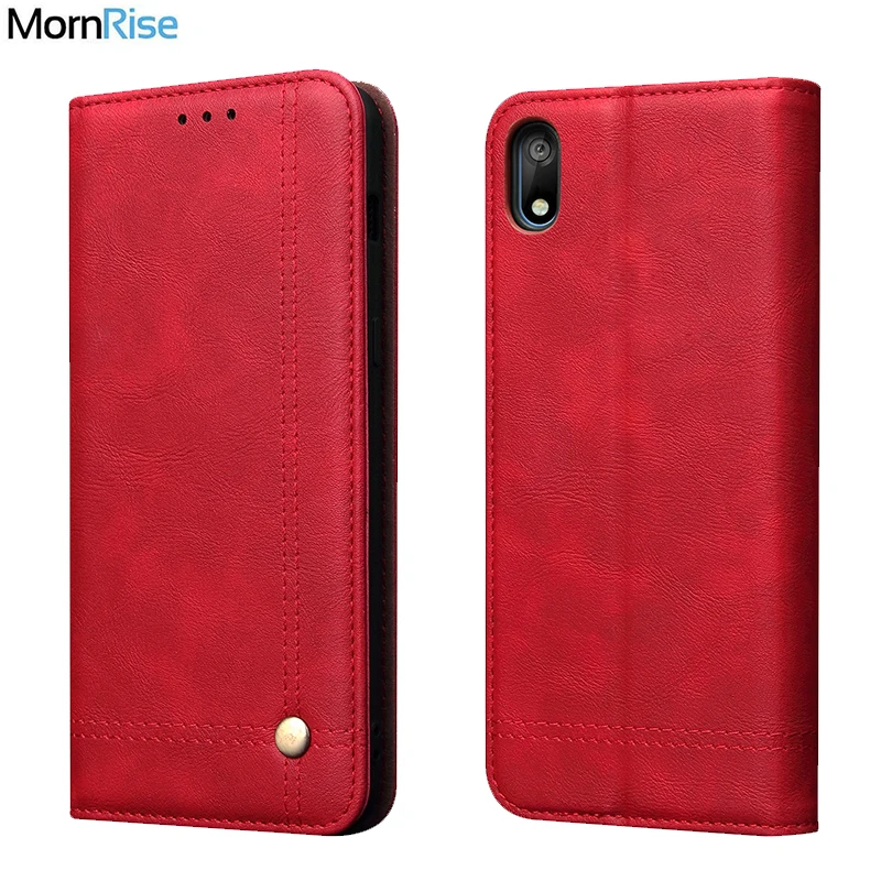 

New Vintage Leather Flip Cover For Huawei Honor 8S Y5 2019 Wallet Luxury Card Stand Magnet Book Cover Casual Phone Case Fundas