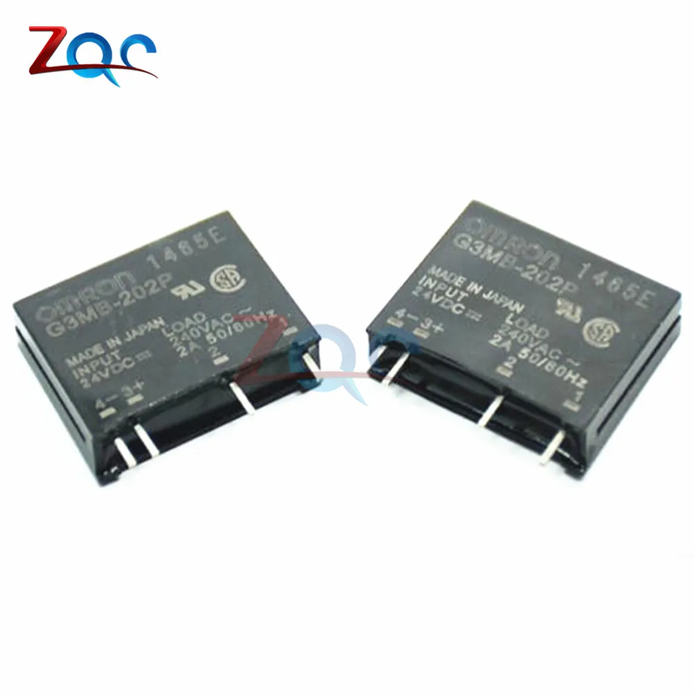 

G3MB-202P-24V DC-AC PCB SSR In 24V DC Out 240V AC 2A Solid State Relay Module