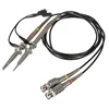 P6100 2Pcs High Quality kit Oscilloscope Probe 1X 10X 100MHz Alligator Clip Test Probe sonda osciloscopio ► Photo 3/6
