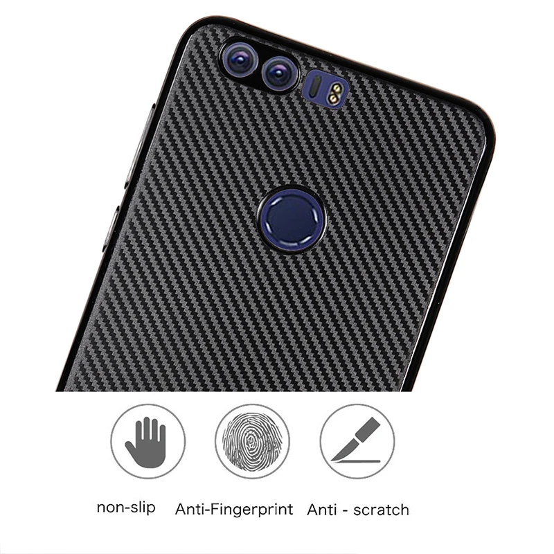 carbon fiber silicone huawei honor 8 (6)