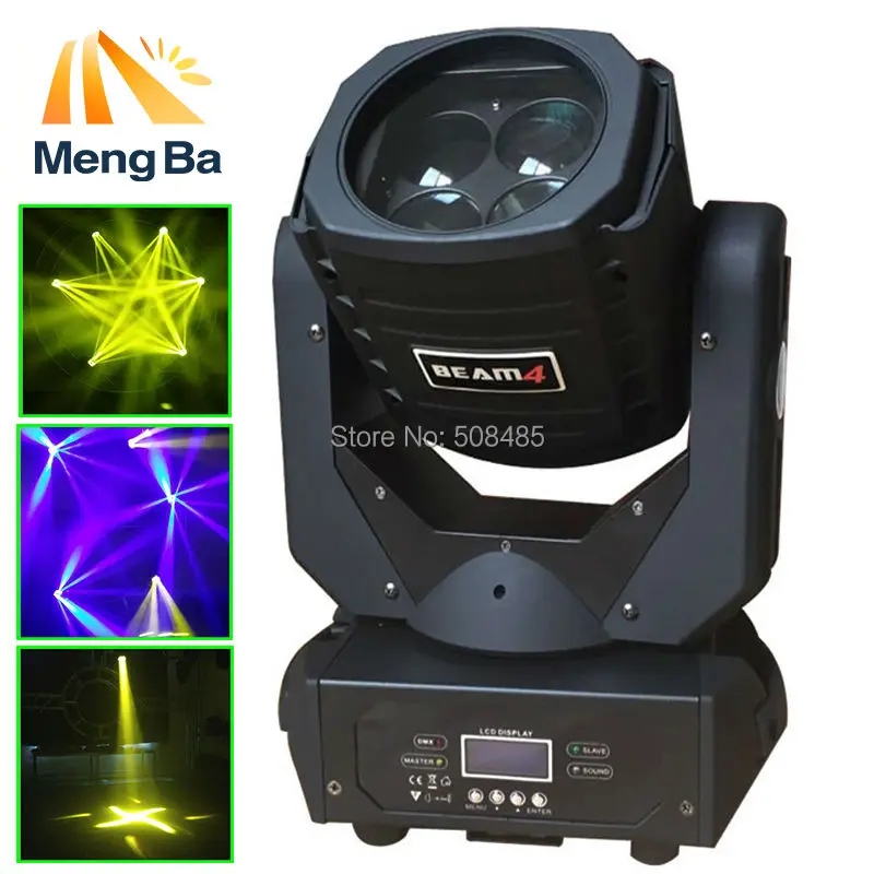 

LED Super Beam 4x25W LED moving head beam light for Bar effect led stage lighting High-quality