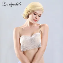 Ladychili Для женщин Аксессуары для нижнего белья Белый Черный Кружева Вышивка бюстгальтер аксессуары анти-свет груди ткани для бюстгальтера D109