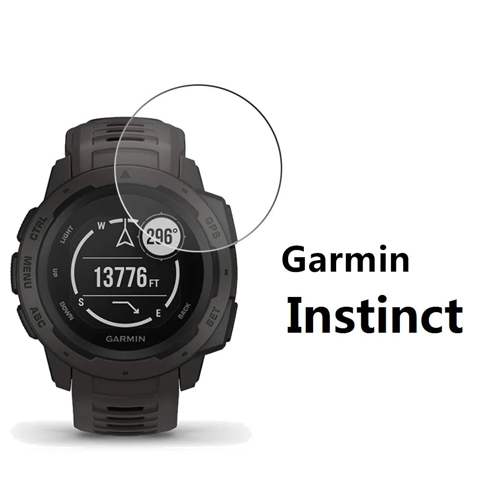 Закаленное стекло протектор экрана для Garmin Instinct gps Smartwatch защита экрана 0,3 мм 2.5D 9 H прозрачная пленка