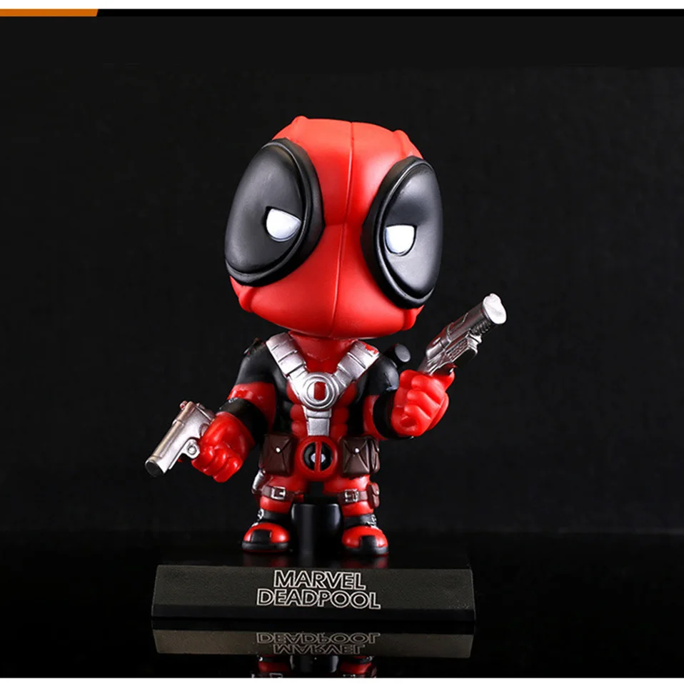 X-man Nendoroid Series Deadpool 2 Orechan Edition Hot Toys Cosbaby Collective Model PVC Ation Figure  For 12-15 Years Children   (2)