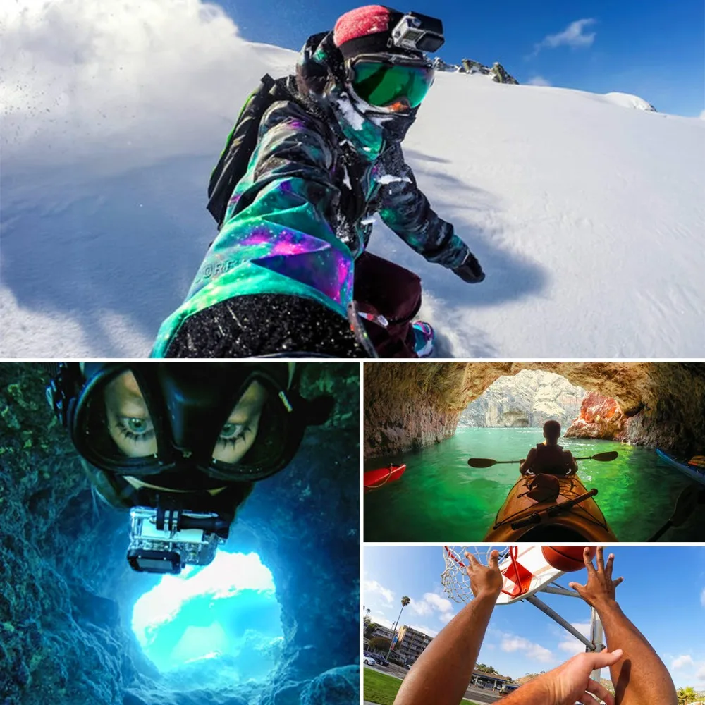 PULUZ эластичный Крепежный ремень для Регулируемый головной крепление GoPro Новый
