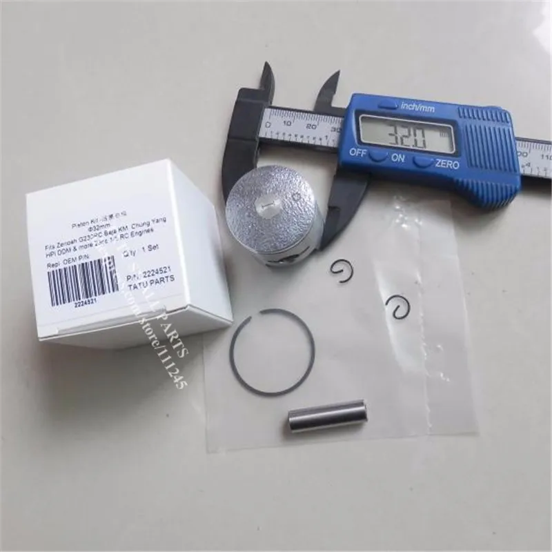 PISTON KIT 32MM ZENOAH G230RC 1