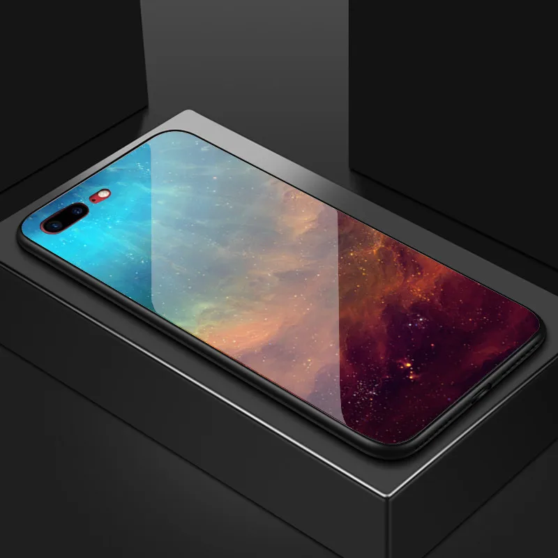 Чехол из закаленного стекла с 3D изображением звездного неба для Meizu M9 M6 Note M16 M16S M15 Plus E3 Space flower Cloud