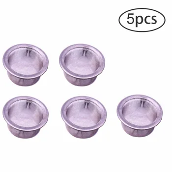 

10pcs Stainless Steel 100 Grid Premium Stainless Steel Screen Filters For Crystal Tobacco Smoking Pipes Use