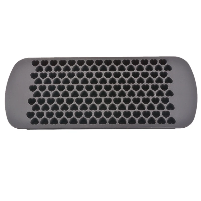 Grey 150 Grid 1X1 см силиконовая форма для мороженого, форма для шоколада, аксессуары для напитков, форма для льда, лоток с формой для кубиков льда, 150/160 сеток - Цвет: Grey 150 Grid