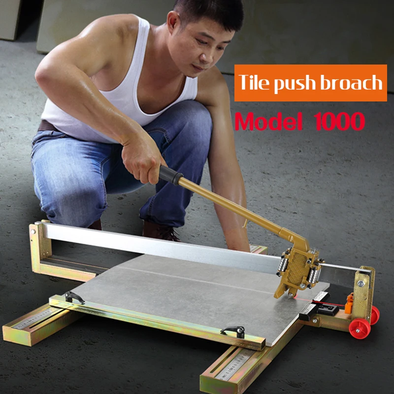 

Tile push knife floor wall tile cutting machine Cutting tool High precision manual tile cutting machine 1000mm [1000type]