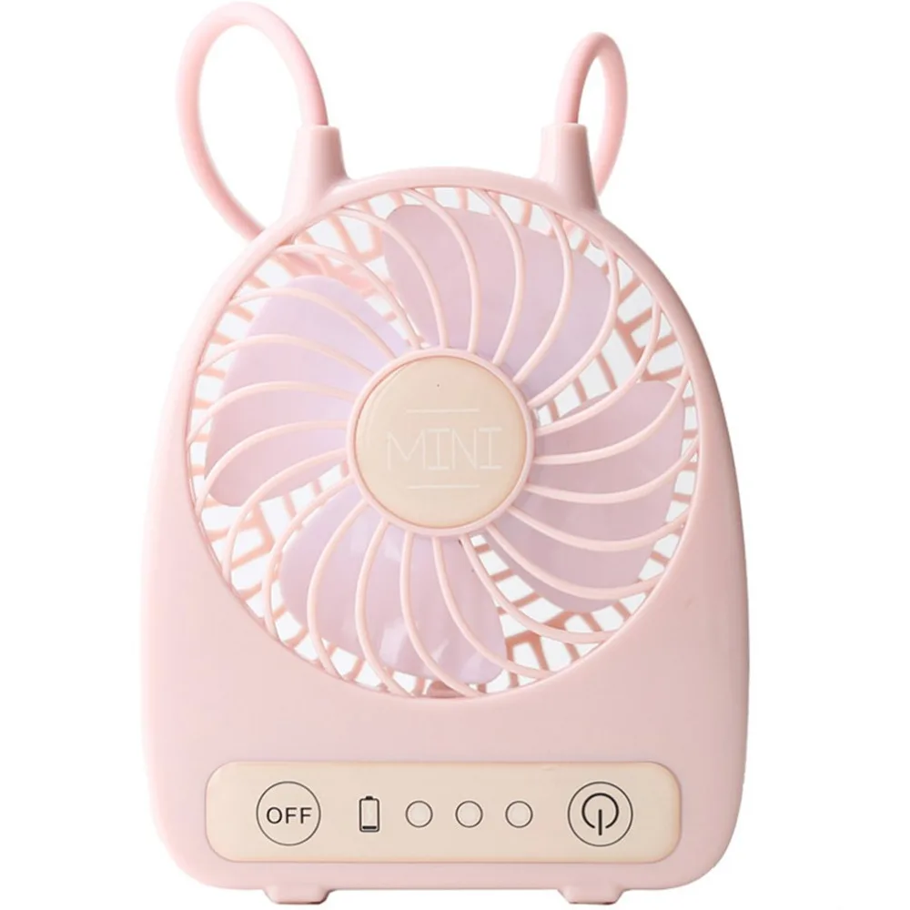 

2018 new Cable rechargeable USB handheld mini fan dormitory electric fan portable small fan Office small fandorpshipping