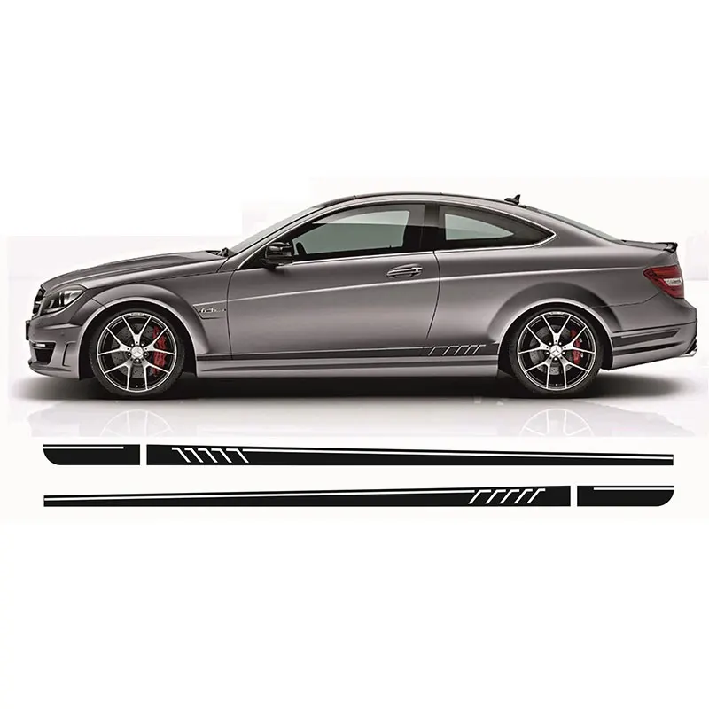 Для AMG 507 боковая полоса наклейка MERCEDES BENZ C63 EDITION 1 класс Дизайн Винил|Наклейки на