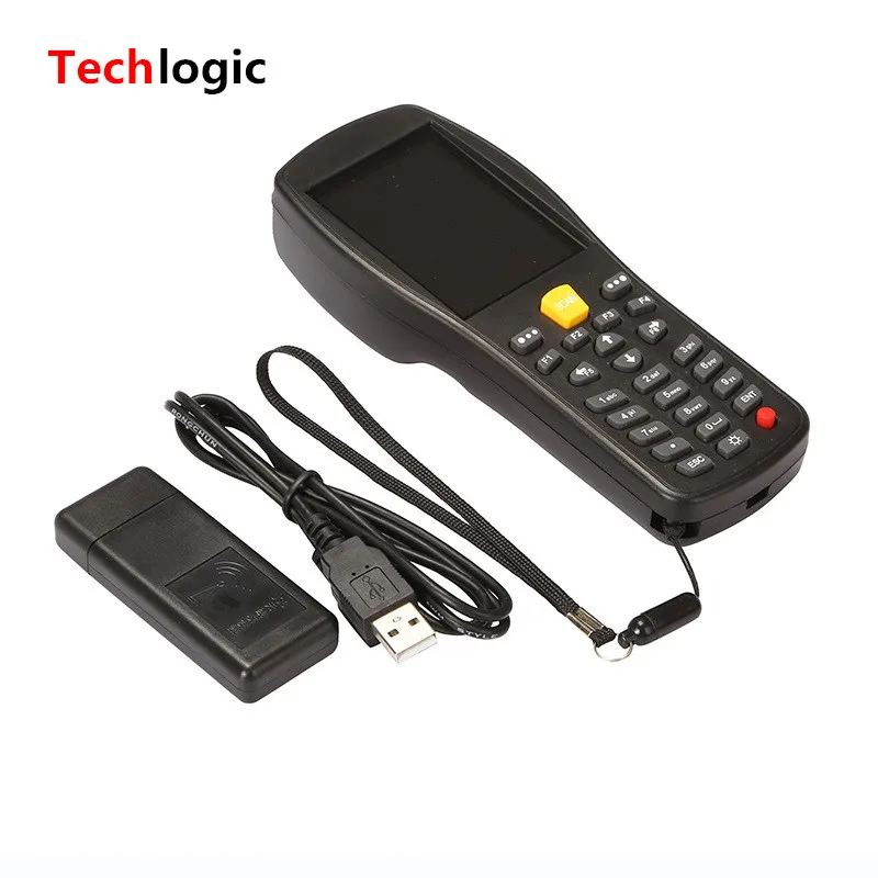 Techlogic x7 ليزر لاسلكي الباركود ماسحة termindal pda قارئ الباركود جرد مستودع سوبر ماركت شريط بندقية