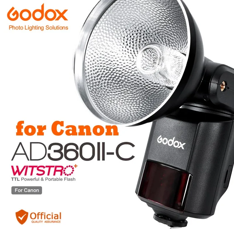 Godox Witstro AD360II C TTL 360W GN80 Powerful Speedlite Flash Light