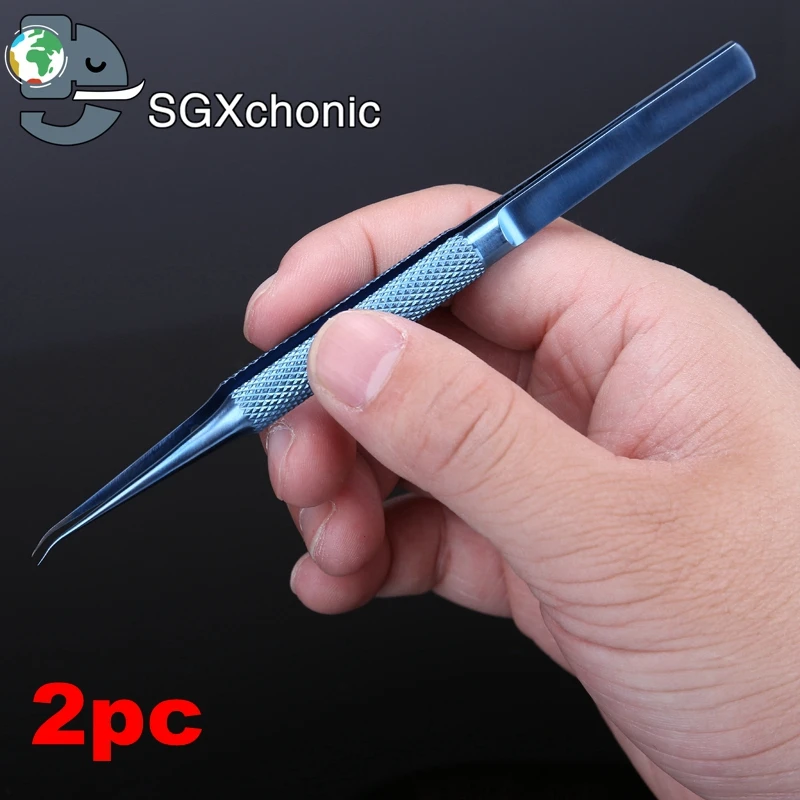 

2pc Precision Phone Repair Fly Line Fingerprint Tweezers Clip Jumper Line 0.02mm for Apple iphone Motherboard Copper Wire