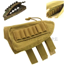 Охотничий патронный держатель 12 круглых ружьевых ракушек для щек, подсумок для хранения патронов