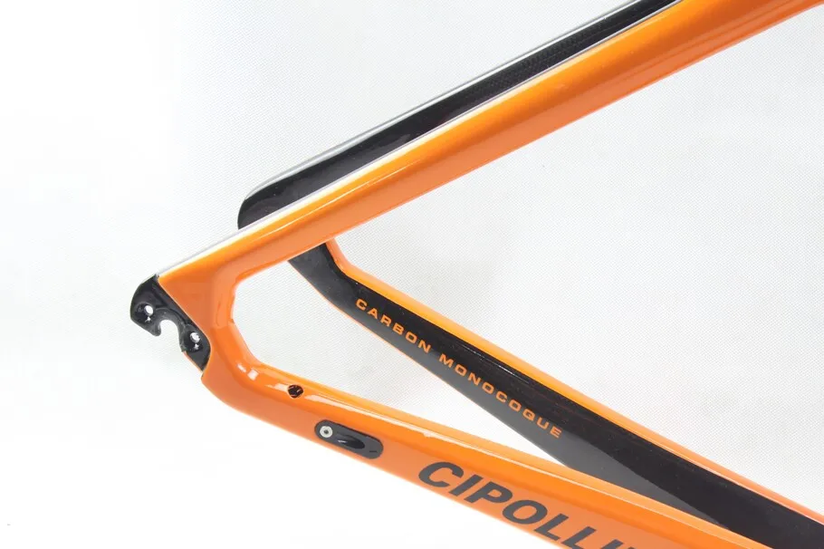 Cheap Hot sell Orange Cipollini NK1K Matte/Glossy Carbon Frame ROAD Bike/Bicycle rb1000 Frame 3K 1k Weave 10
