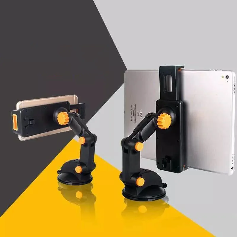  YPAY Sucker Car Phone Holder 4-11 Inch tablet stand for IPAD Air Mini Strong Suction Tablet Car Hol