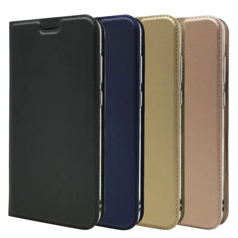 Для huawei Y6 2018 кожа флип чехол для ATU L11 L21 L22 LX3 отделения карточек кошелек Чехол