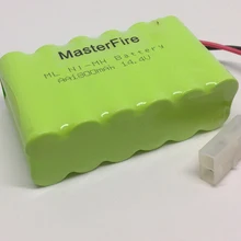 MasterFire Ni-MH 14,4 V 1800mAh аккумулятор Ni-MH AA аккумуляторные батареи с вилками