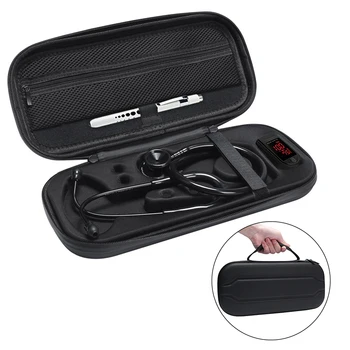 

2019 Newest EVA Hard Carrying Bag Case For 3M Littmann Classic III / MDF / ADC / Omron Stethoscope ,Mesh Pocket for acceeories