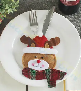 180pcs snowman Santa Claus elk table tableware cover cutlery fork bag home party table dinner Christmas decoration ornaments
180pcs snowman Santa Claus elk table tableware cover cutlery fork bag home party table dinner Christmas decoration ornaments