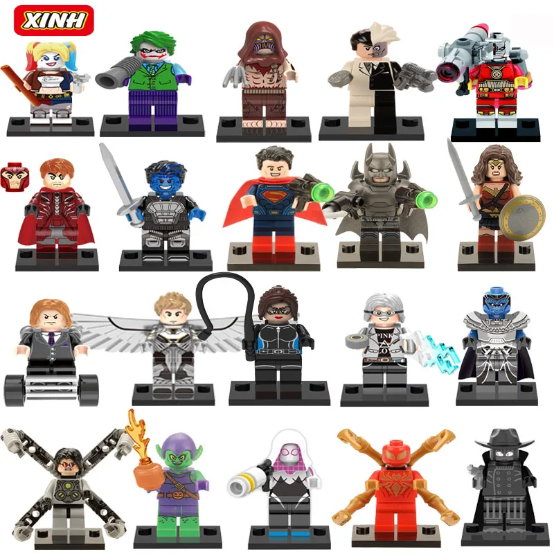 Marvel Super Hero Suicide squad Avengers Batman Harley Quinn Joker Building Blocks Action Figure Baby Kids Toys baby-blocks : image Marvel Super Hero Suicide squad Avengers Batman Harley Quinn Joker Building Blocks Action Figure Baby Kids Toys baby-blocks