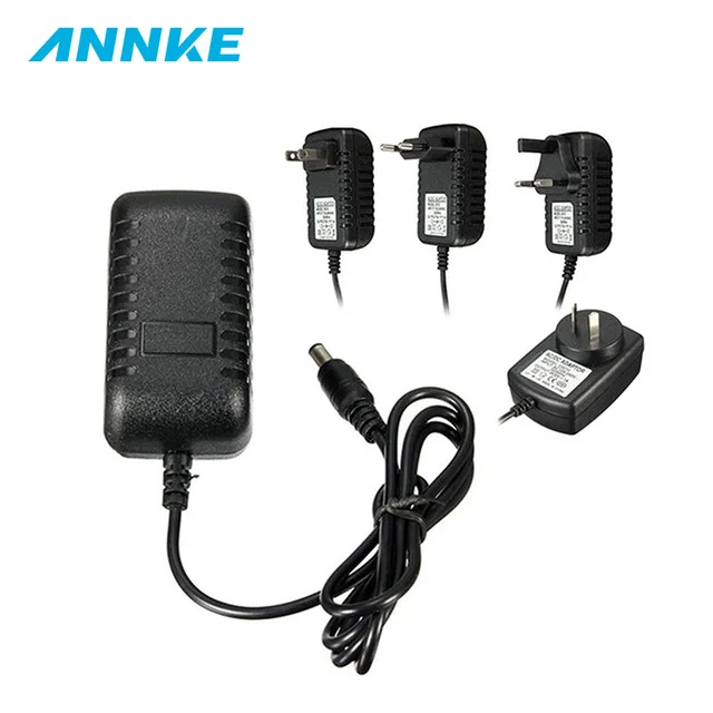 

Newing EU AU US UK 12V 2A Power Supply AC 100-240V To DC Adapter Plug For CCTV Camera / IP Camera Surveillance Accessories