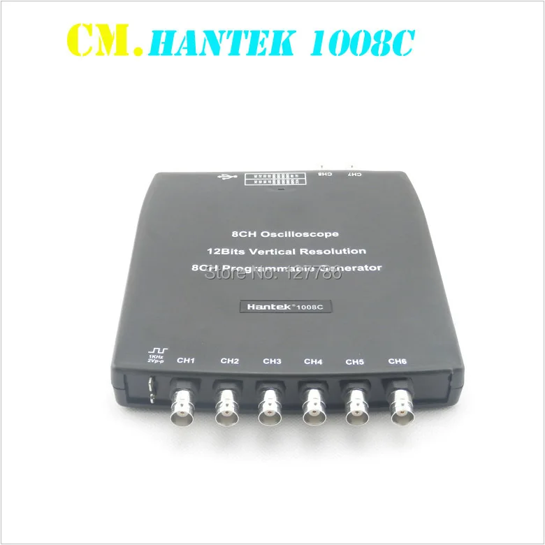 

H052 Hantek1008C 8CH USB Auto Scope/DAQ/8CH Generator Automotive Diagnostic Oscilloscope