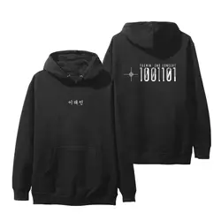 Shinee taemin концерт T1001101 же печать пуловер толстовки унисекс kpop k-pop моды флис/тонкие Свободные Толстовка