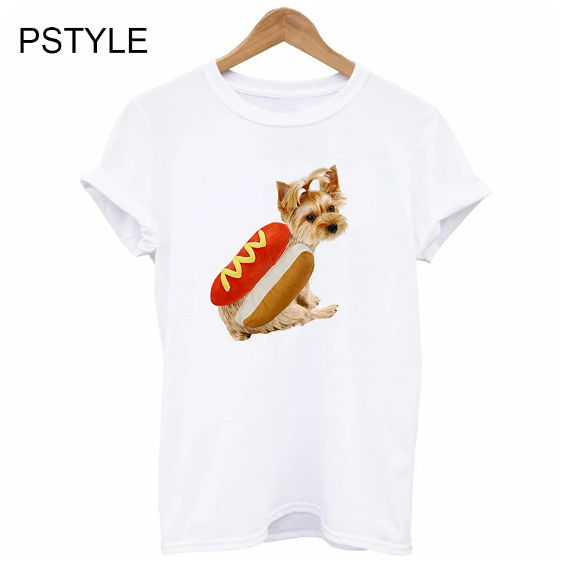 

Cute Dogs Print T Shirt for Women Short Sleeve Summer White Casual Tshirt Kawaii Korean T-shirt Graphic Tees Women Clothing 2019