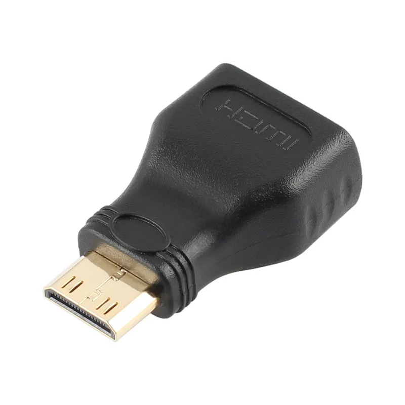 Basix mini Hdmi в адаптер конвертер Папа мама для HDTV 1080p HD ТВ Мини hdmi позолоченный