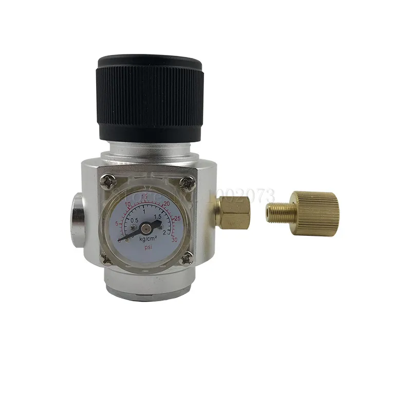 Регулятор газа для домашнего пивоварения 0 ~ 30psi CO2 мини регулятор аксессуары