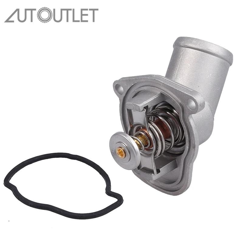 Термостат AUTOUTLET с прокладкой 92 градуса для Opel термостат Meriva 1 0 2 4 1338096 1338423 6338028