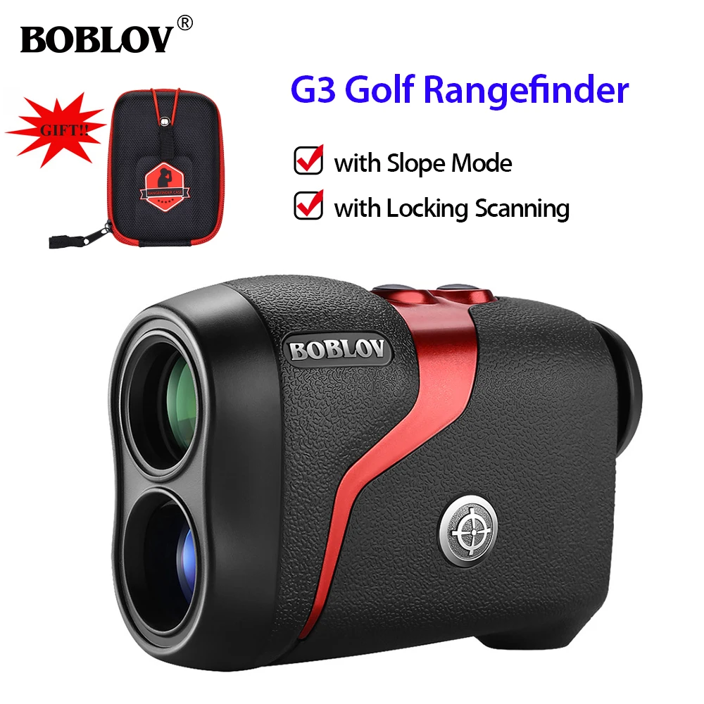 

BOBLOV Golf Laser Rangefinder Telescope 600m Laser Distance Meter Golf hunting Laser Range Finder with Free Bag