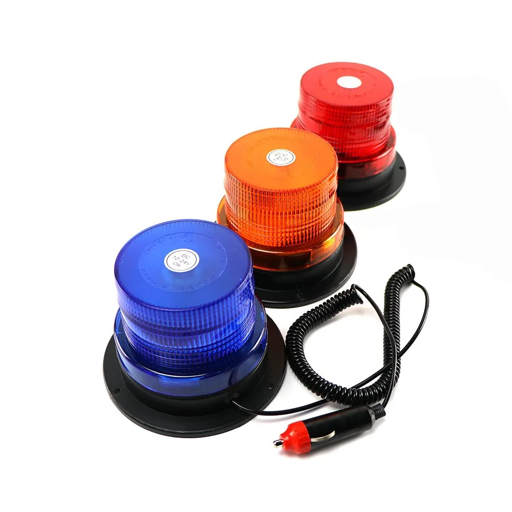 

Emergency Strobe LED Beacon Light Warning Flashing Vehicle Police firemen Lights for Cars and Trucks Signal Lamp Amber Blue Red
