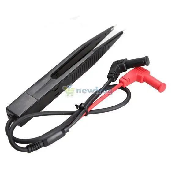 

SMD Probe Inductor Test Clip Probe Tweezers for Resistor Multimeter Capacitor