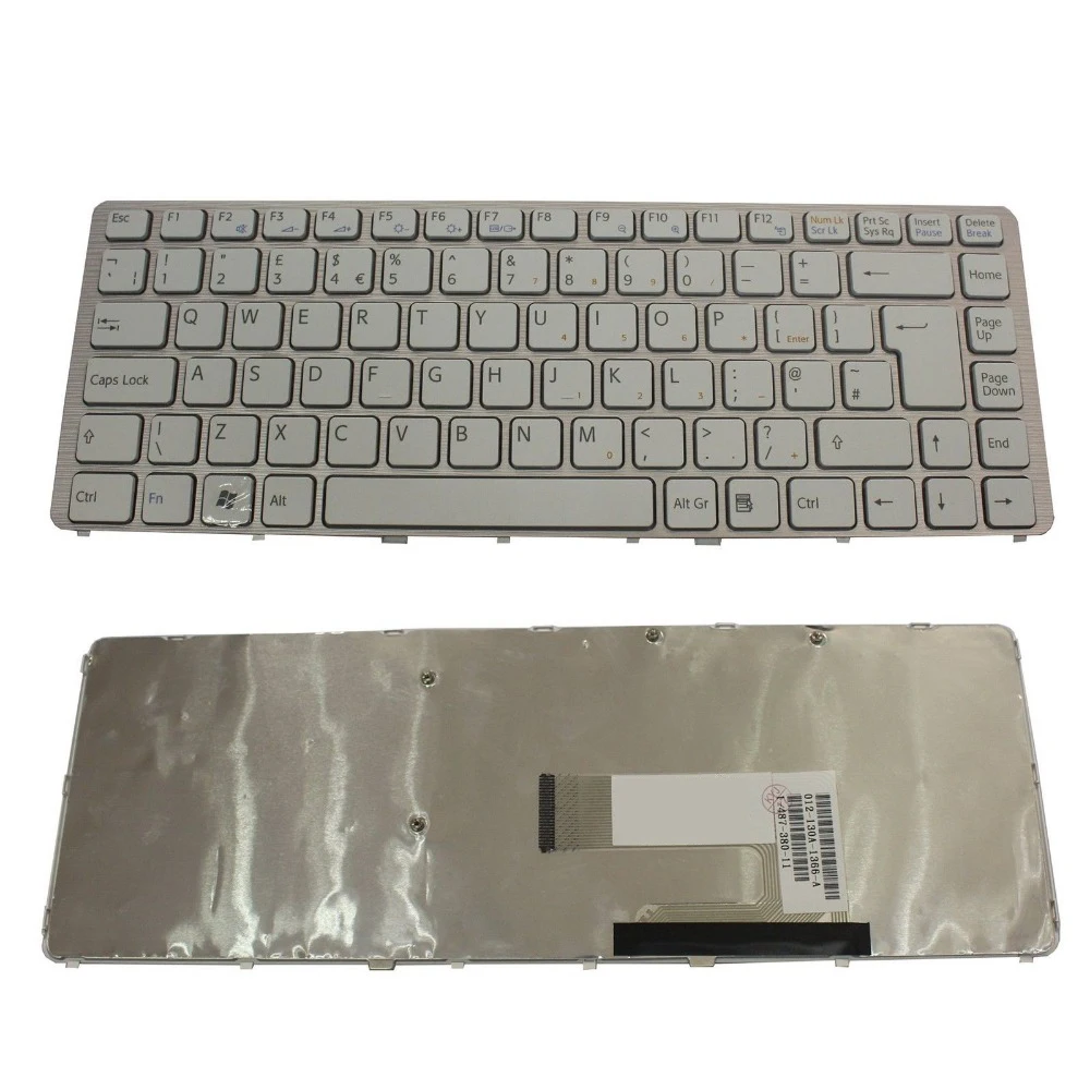 

News notebook laptop keyboard for Sony Vaio PCG-7184L PCG-7185L uk layout