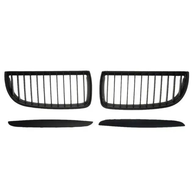 Special Offers 1 Pair ABS Matte Black Front Kidney Grilles Racing Grills for BMW E90 318 320i 325i 330i 2004-2007 Auto Exterior Replacement Special Offers 1 Pair ABS Matte Black Front Kidney Grilles Racing Grills for BMW E90 318 320i 325i 330i 2004-2007 Auto Exterior Replacement