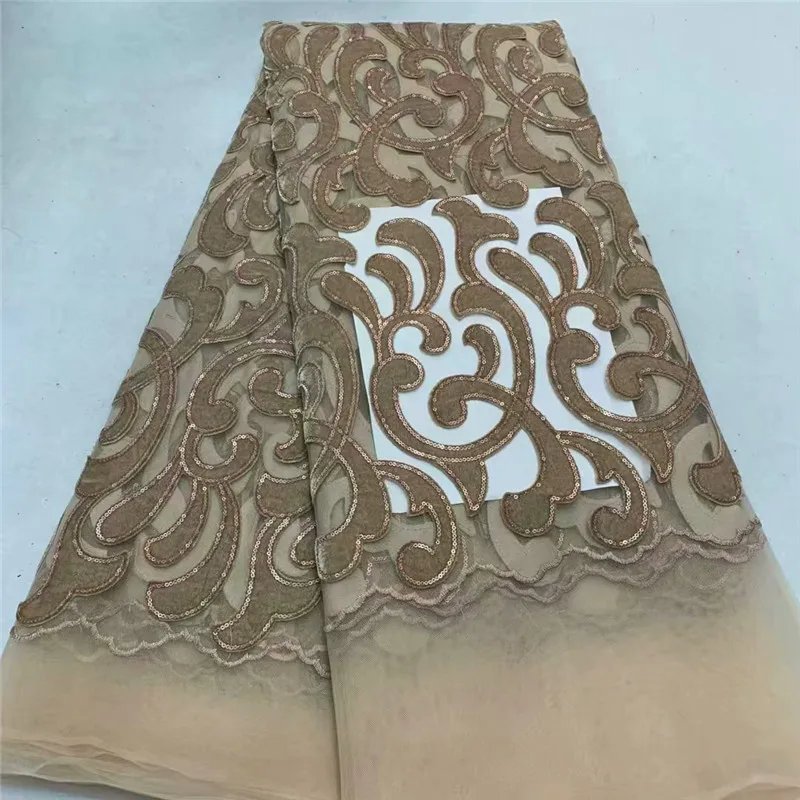 

ZQJ!Powder Blue Lace Fabric Women, Flower Tulle African Lace Fabric, High Quality Lace African Tulle Lace Fabric ! J102709