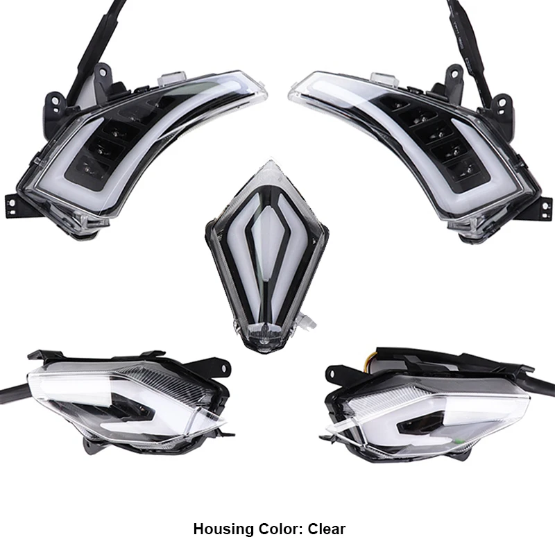 For Tmax 530 Led Lights Front Rear Tail Brake