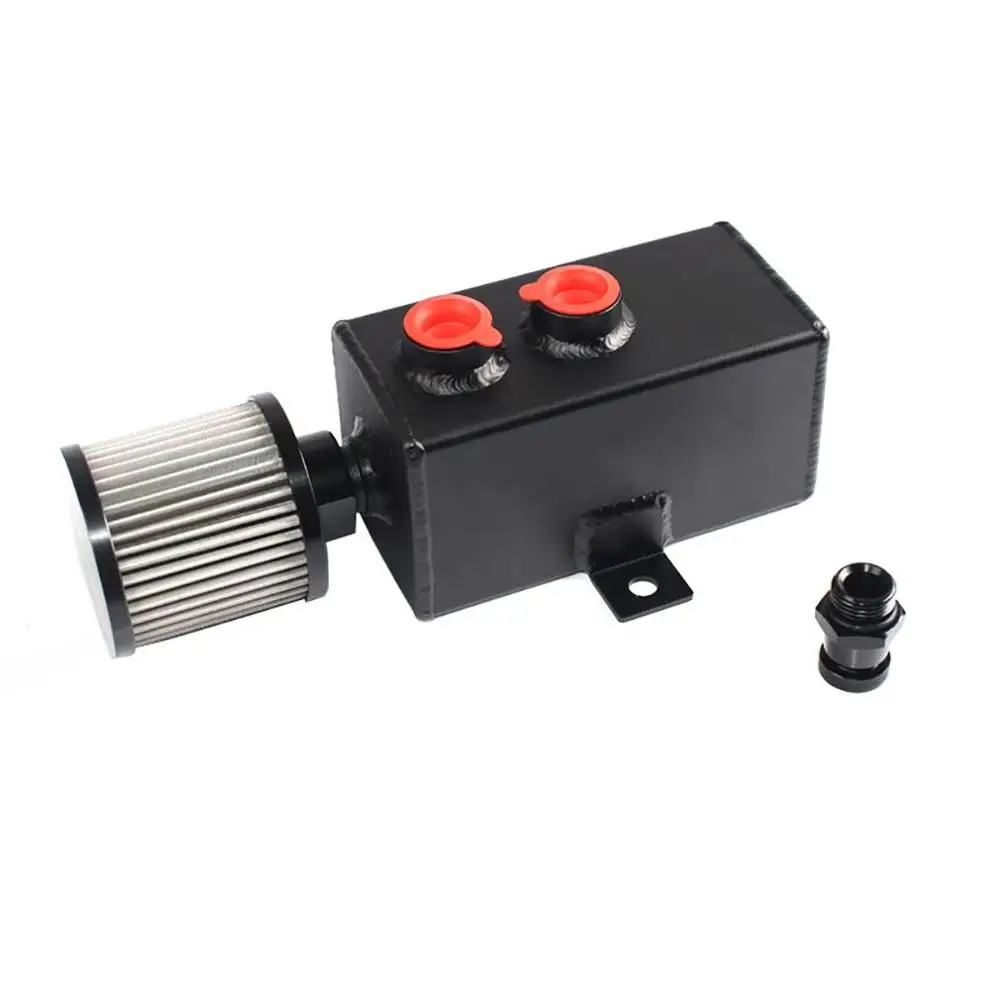 

Motor Oil Breathable Pot Car Modified Engine Oil Square Oil Pot Exhaust Pipe Modified Breathable Pot Auxiliary Oil Pot
