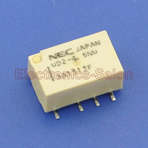 (100 шт./лот) UD2-4.5NU SMD Сигнальное реле DC 4 5 V ультра-миниатюрный без каблука DPDT/2 Form A |