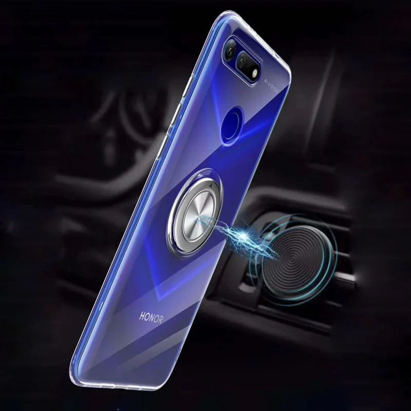 Чехол для Huawei Honor View 20 Роскошный прозрачный мягкий силиконовый чехол из ТПУ