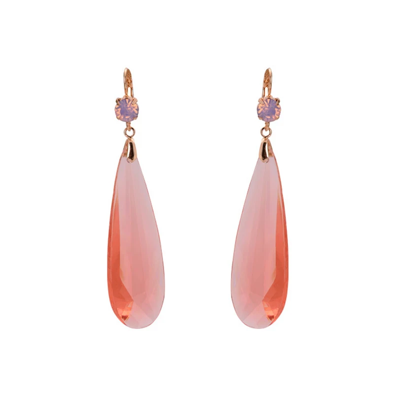 HONGYE женские длинные висячие серьги с кристаллами простой дизайн 2020|drop earrings|earrings